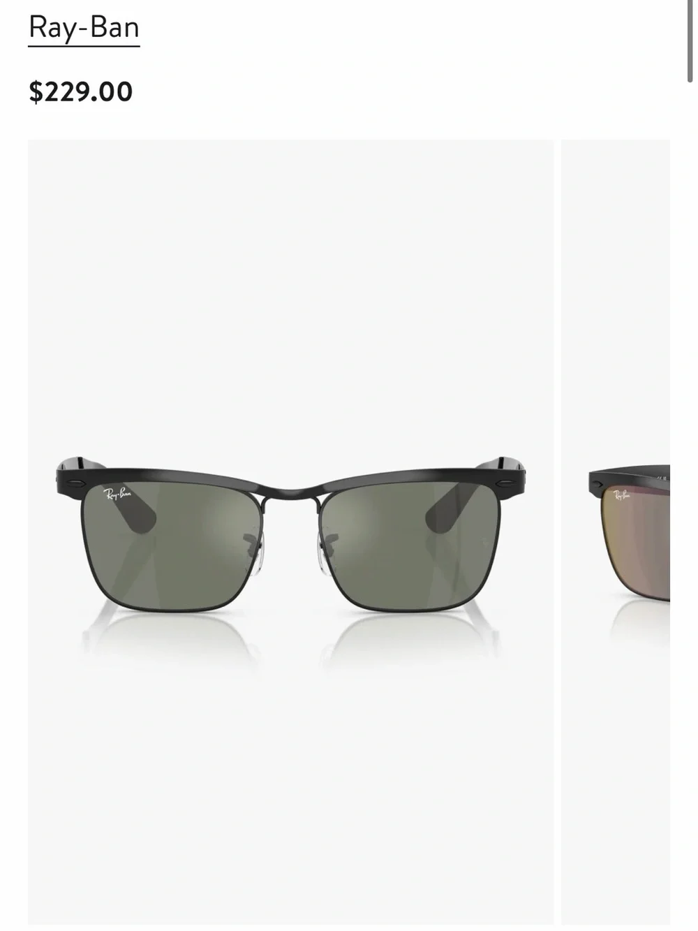 Ray-Ban Wayfarer Deluxe Sunglasses - Black (NIB)